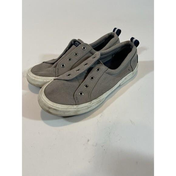 Sperry STS85103 Shoes Womens 8 M Gray Casual Sneakers Canvas - Picture 1 of 10
